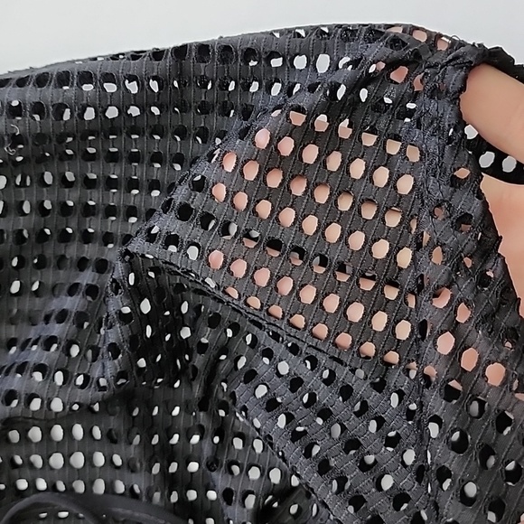 Jordan Taylor Black  Tunic Swim Suit Cover-Up Bathing Suit Cover Size Large - Picture 8 of 12